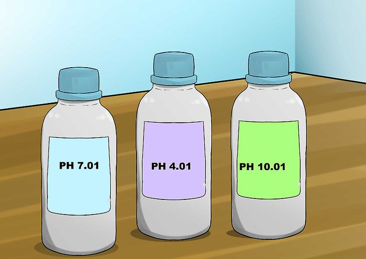 ph水質(zhì)檢測(cè)電極的校準(zhǔn)溶液